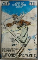 1979 WOMEN'S WORLD CUP SLALOM POSTER