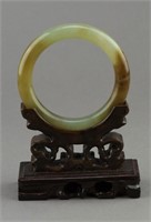 Chinese Russet Hetian Jade Bangle