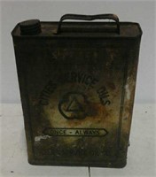 City service oil can