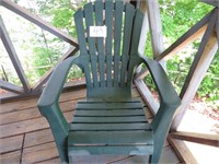 Adirondack Style Plastic Chair