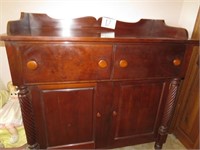 Antique Large Cherry Sideboard- Dovetail Const.