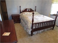 4 Pc. Queen Size Bedroom Suite by Mobel, Inc.
