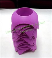 Purple Turtleback Plastic Cup Holders