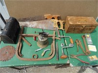 ANTIQUE TOOLS LOT