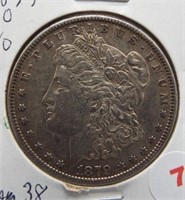 1879-O/O Morgan Silver Dollar.