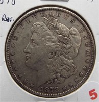 1878 Morgan Silver Dollar. 79 Rev.