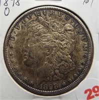 18989-O Morgan Silver Dollar.