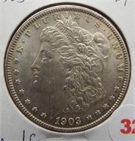 1903 Morgan Silver Dollar.