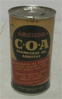 Archer crank case oil additive can