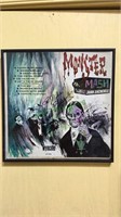 Framed record album of the Monster Mash featuring
