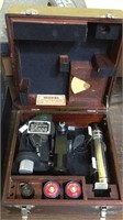 Antique Sextant tool in the original box with