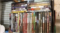 Box lot of about 40 movie DVD s