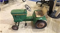 John Deere LGT pedal tractor, nice vintage with