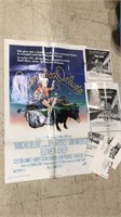 Five movie posters from the car, 1977 and a movie