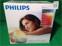 PHILIPS WAKE UP LIGHT WITH 5 NATURAL SOUNDS &