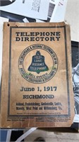 1917 Richmond Virginia Bell system telephone