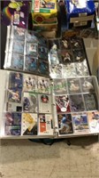 2-3 ring binder's of sports cards mostly baseball