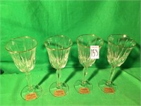 NORITAKE FULL LEAD CRYSTAL WINE GLASS (PACK OF 4)