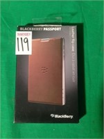 BLACKBERRY PASSPORT LEATHER FLIP CASE