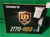 GIGABYTE Z170-HD3 ULTRA DURABLE MOTHERBOARD