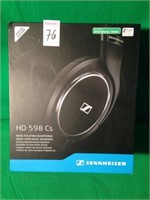 SENNHEISER HD 598CS NOISE ISOLATING HEADPHONES