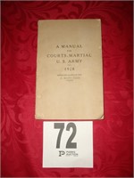 Courts - Martial US Army Guidebook 1928