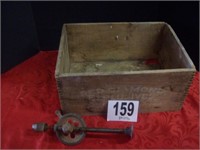 Red Diamond Explosives Ammo Box & Old Vintage