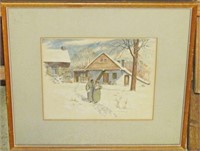 Two Ralph Dunkelberger Lithographs