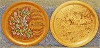 Two Pyrographic Chargers By Irving H. Herbein