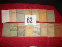 Old "Little Blue Book" Numbered Collectibles