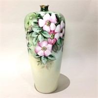 Hand Painted Rosenthal Tall Vase