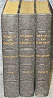 "Reading And Berks County" Three Volumes Cyrus Fox