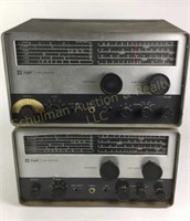 (2) Knight R-55A Receivers for parts/restoration