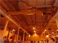 830 American Mono rail 10 ton overhead crane hoist