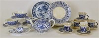 Collection Of Blue And White Dishes