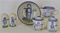 Collection Of M A Hadley Pottery