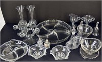 Imperial Candlewick Serving Pieces