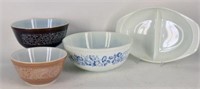 Collection Of Pyrex Mixing Bowls