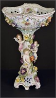 Carl Thieme Meissen/dresden Porcelain Compote