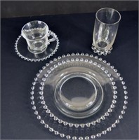 Imperial Candlewick Dinner Service Pieces