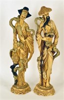 Resin Sculpture Asian Figures