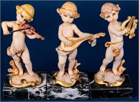 3 Fontanini Simonetti Depose Italy Putti Figurines
