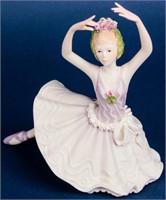 Vintage Cybis Bisque Porcelain Ballerina Kristina
