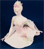 Vintage Cybis Bisque Porcelain Ballerina Karina