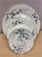 Adderley "chinese Blossom" 3 Plates