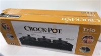 Crock Pot Trio Slow Cooker