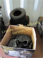2 Boxes Lawn Tires/tubes: 1 New Tire 13x6.50-6,