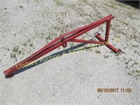 3 pt Tractor Boom Lift, 72" long w/ 2 hook points