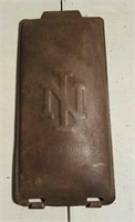 I.N. tin toolbox cover