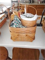 Lot #60 (5) Longaberger baskets to include;